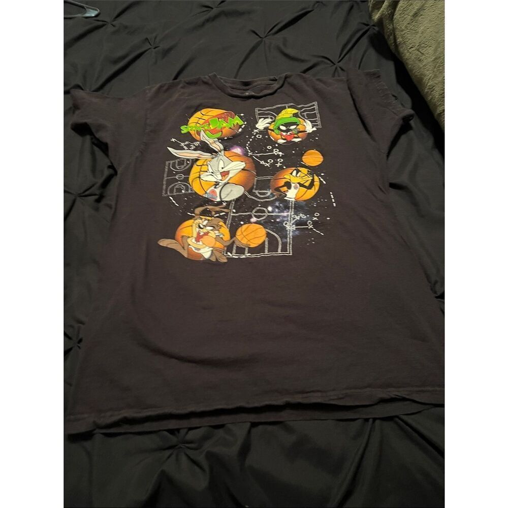 Kids Black Looney Tunes Basketball Graphic Tee by